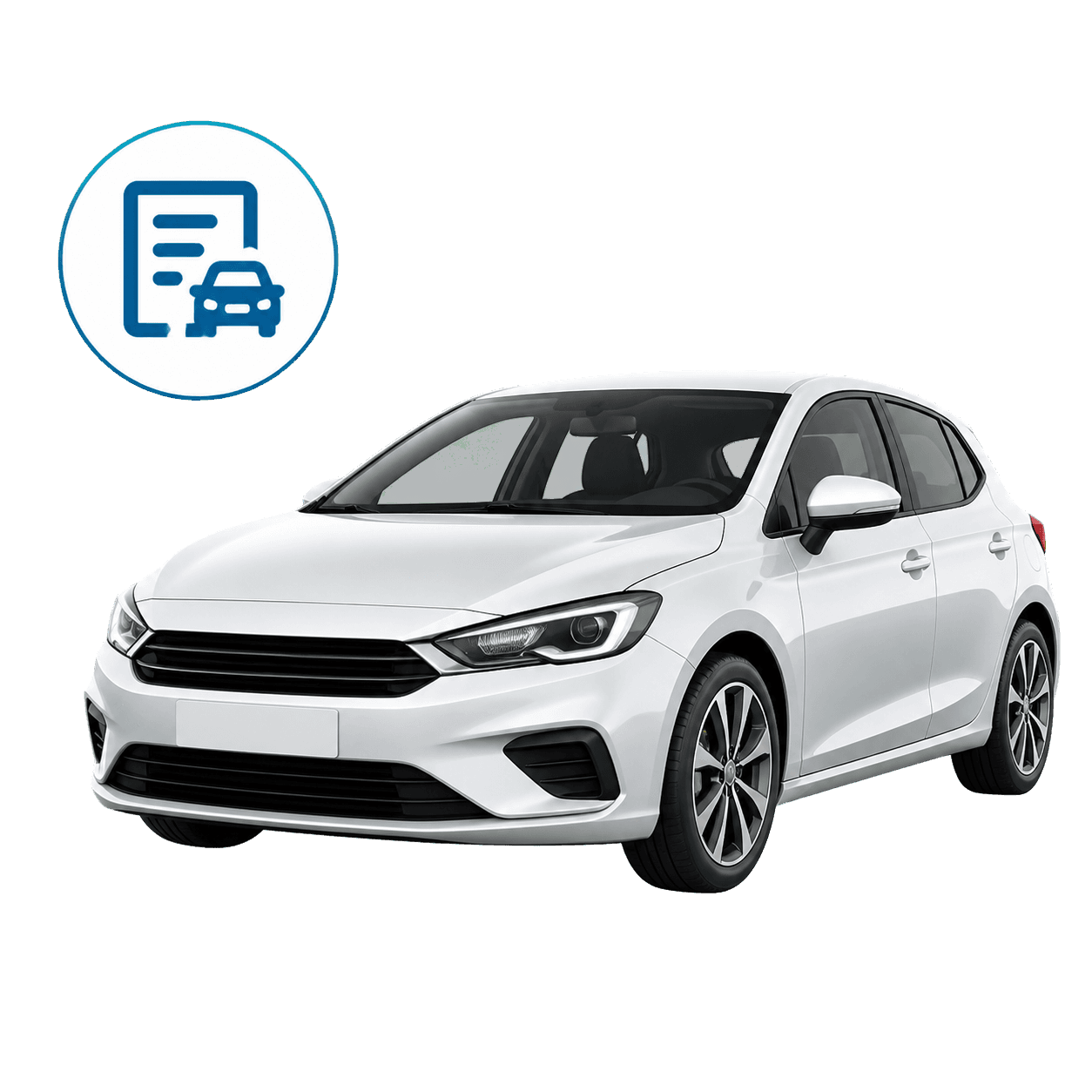 Icono de datos del vehiculo